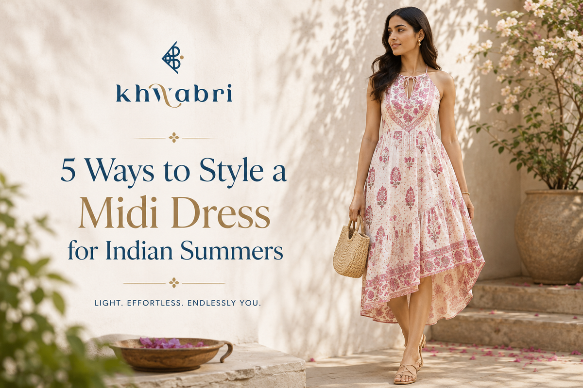 5 Ways to Style a Midi Dress for Indian Summers